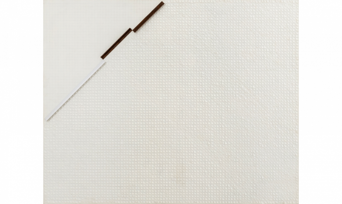 藝術家莊普2014年作品〈降霜〉，《反覆的懷疑》系列作品