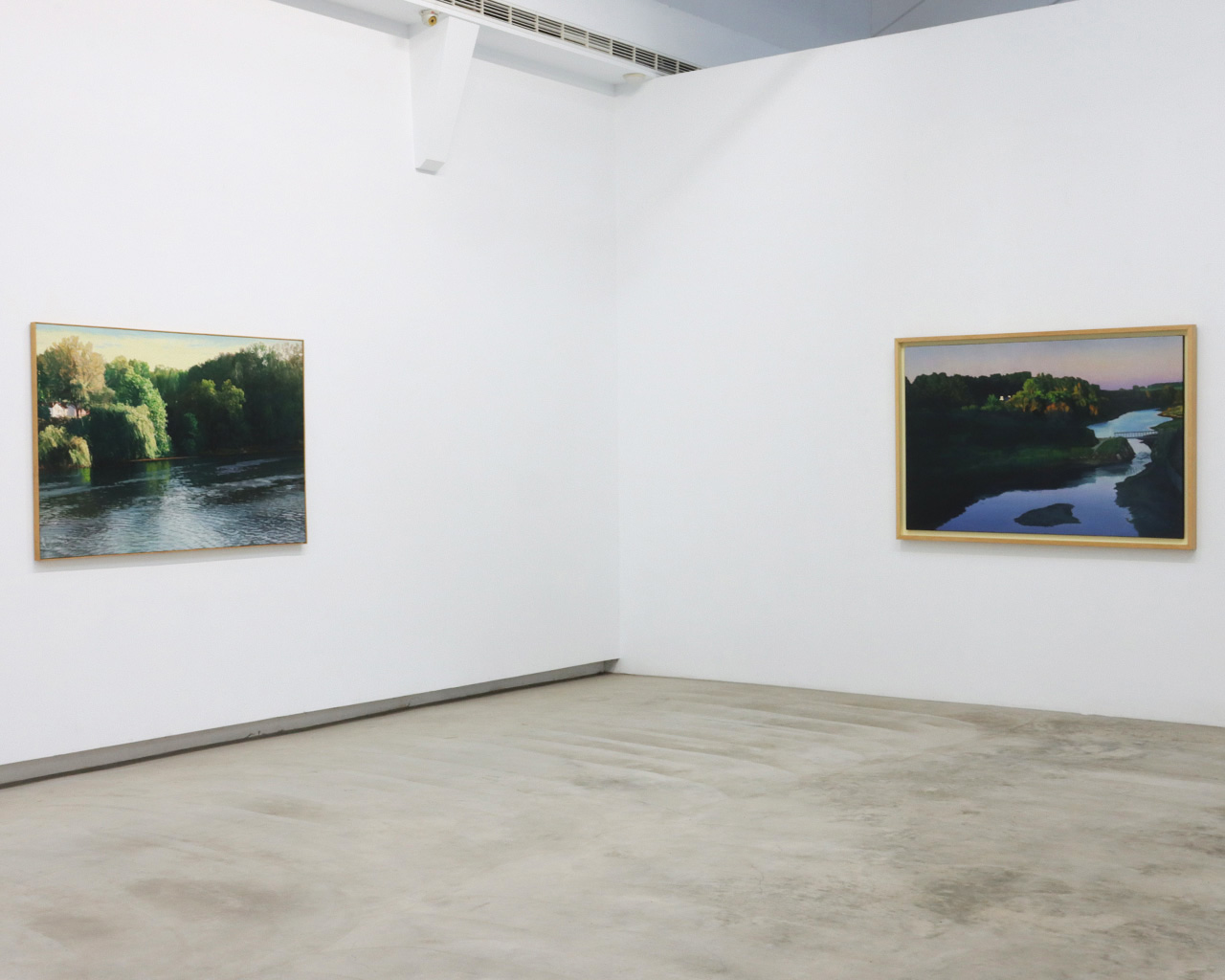 Installation view of the artist Chan Kin-Chung in Main Trend Gallery